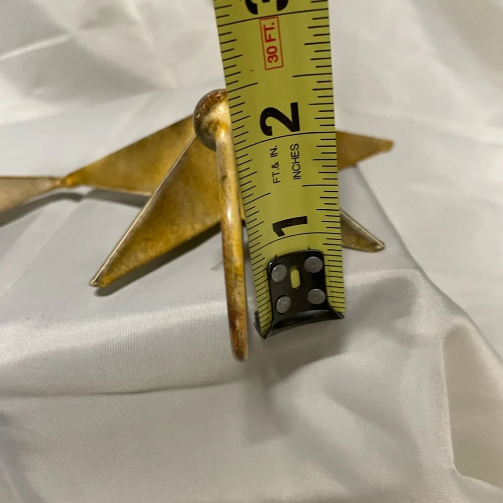 Gold Star Wall Hook Rack - Decorative Home Wall Decor